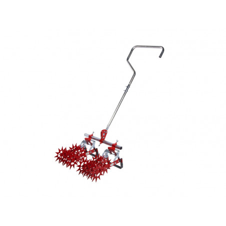 Double-row rotary tiller