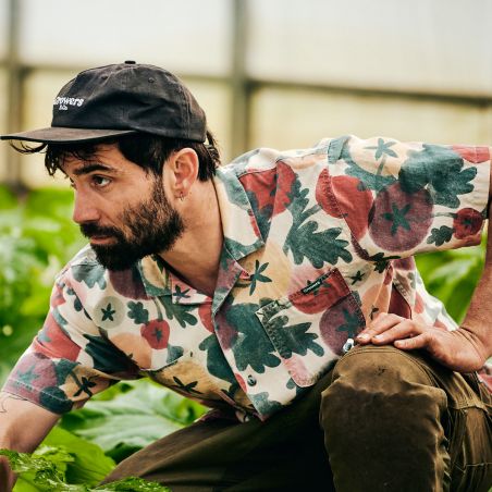 Kurzärmliges Gartenhemd für Herren Growers & Co.