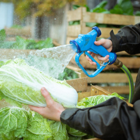 Vegetable cleaning gun