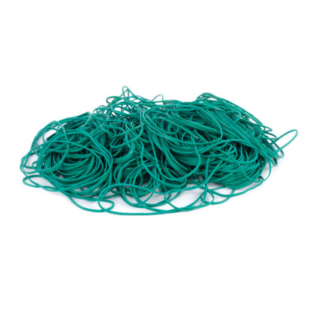 Rubber harvest elastics 120x1.8mm green (chicory/flowers/swiss chard)