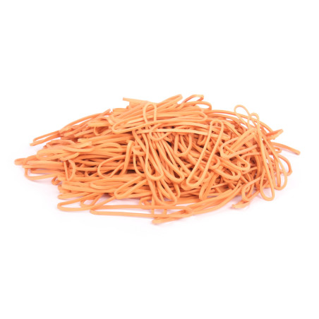 Elastiques récolte caoutchouc 70x1,8mm orange (carottes/blettes)