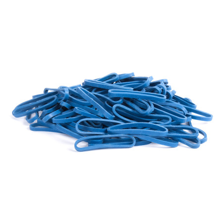 Rubber harvest elastics 50x3mm blue (chard/beetroot/turnips)