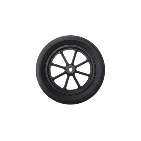 Puncture-proof wheel for cart and wheelbarrow