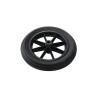 Puncture-proof wheel for cart and wheelbarrow