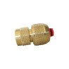 AQUA-STOP 6-ball automatic brass fitting