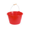 Red 16L plastic agricultural bucket