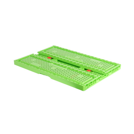 Folding crate 60x40x20 with perforated bottom and sides, vol. 39lt