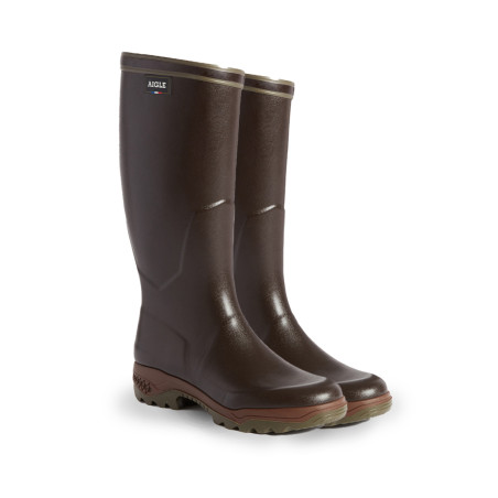 AIGLE Parcours 2 Men's Anti-Fatigue Boot. Brown.