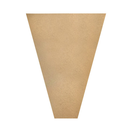 Natural Kraft cone for bouquets