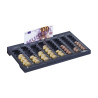 Euro coin counting board