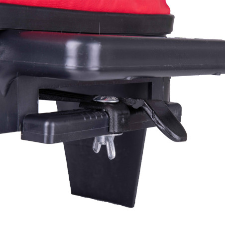 Earthway 2750 is a shoulder-mounted nylon spreader designed for fertilizers and seeds.