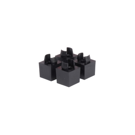 Pack of 4 17 mm cube inserts for soil block press.