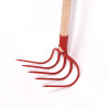 Manure fork 5 tines, width: 21cm (with wooden handle 135cm)