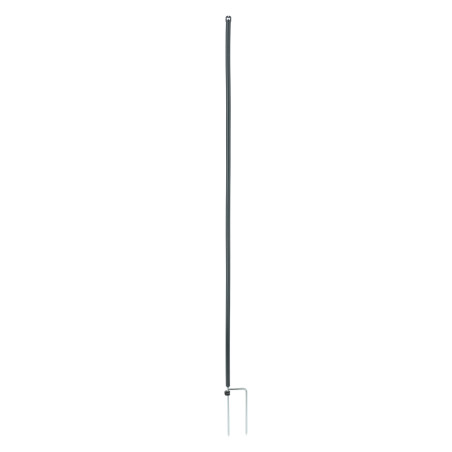 Piquet de rechange gris galvanisé, 122cm, double pointe