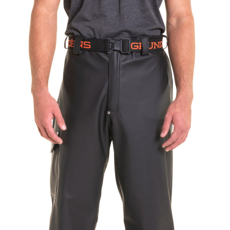 Waterproof black work pants