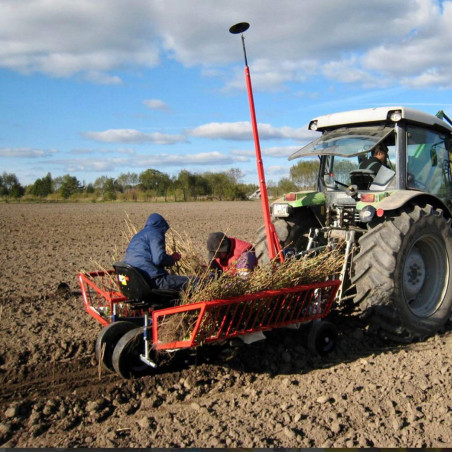 Planteuse attélée DARIA pour arbustes & arbres (marqueur+coutre incl)