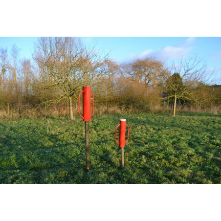 Red fence post driver 130mm