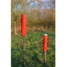 Red fence post driver 130mm