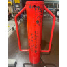 Red fence post driver 130mm