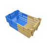 Stackable/nestable harvesting tray 50x30x21 solid base with holes, volume 23L