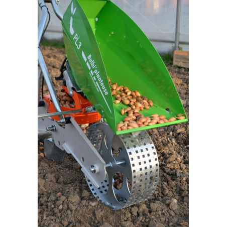 Microbulb single-row transplanter