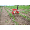 Single-wheel market gardening weeder