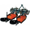 Front-mounting multi-row rotary cultivator