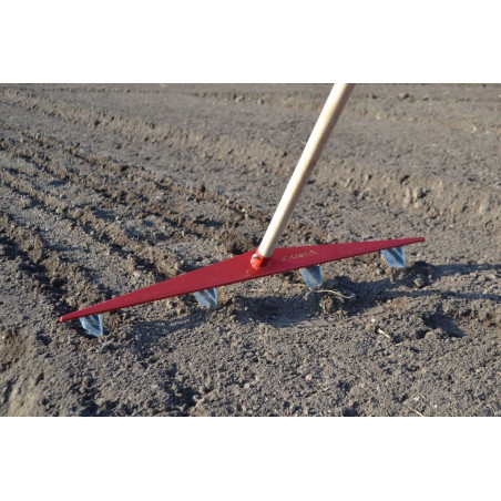 4-row furrow opener with adjustable gap (700 mm)