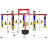 Bineuse maraîchère arrière ARGUS